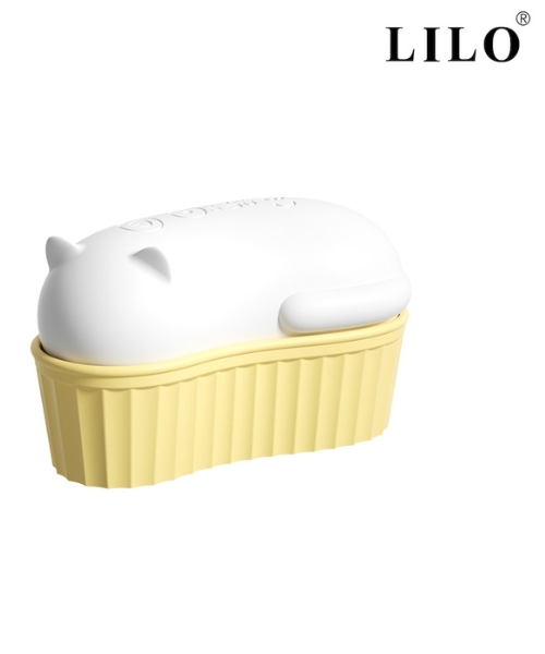 Sugador de Clitóris e Vibrador em Formato De Gato Com Case - LILO - Imagem 5