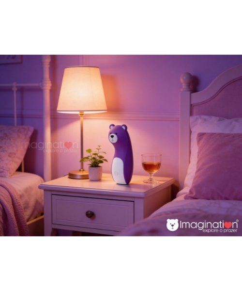 Sugador URSINHO Recarregável USB, 10 Modos de Pulsação, Silicone Premium, à Prova D'Água - Imagination® - Imagem 13