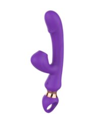 Vibrador Sugador de Luxo com 7 Modos de Pulsação na Ponta Estimuladora e 10 Modos de Vibração - Destiny I-MOON