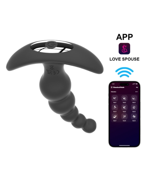 Plug Anal em Silicone Escalonado com 10 Modos de Vibração e com Controle Via App - YOUVIBE - Imagem 2