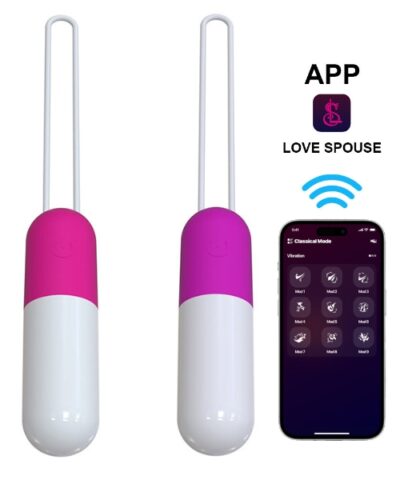 Vibrador Cápsula Wireless com 10 modos de Vibração e com Controle Via App - YOUVIBE