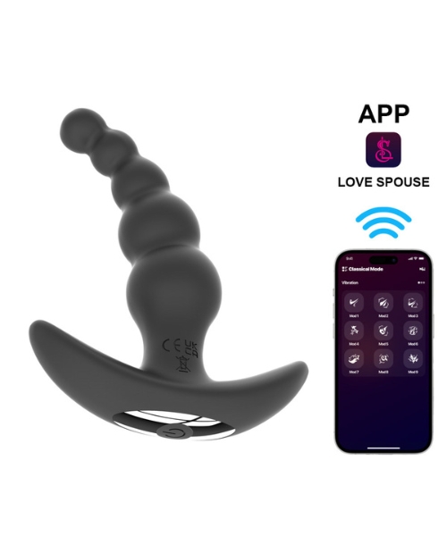 Plug Anal em Silicone Escalonado com 10 Modos de Vibração e com Controle Via App - YOUVIBE - Imagem 3