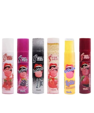 Ingula Gel Dessensibilizante Garganta Profunda com Sabores Variados 15ml For Sexy
