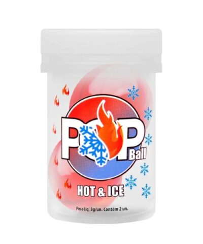Pop Ball Bolinha Lubrificante Hot Ice Sensual Love