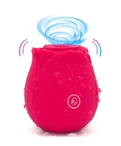Sugador de Clitóris em Forma de Rosa Moderno e Bonito, Material de Embrulho Macio, Sensação Suave e Confortável - Youvibe
