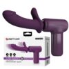 Vibrador Duplo Ponto G e Clitóris Super Potente com 5 Modos de Impulso Vai e Vem - Massage Gun -PRETTY LOVE