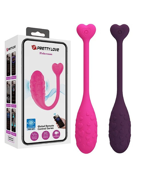 Vibrador Bullet com Controle via APP à Longa Distância - Fisherman - Pretty Love - Imagem 3
