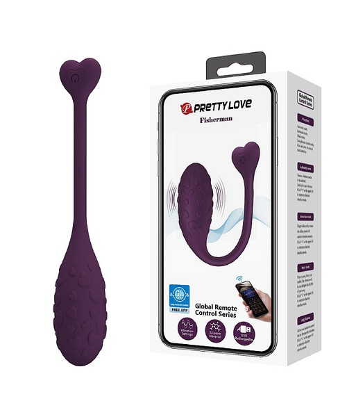 Vibrador Bullet com Controle via APP à Longa Distância - Fisherman - Pretty Love - Imagem 2