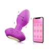 Plug Anal com Vibro e Rotação - Controle à Distância via APP