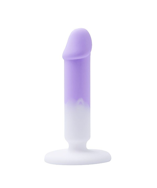 Plug Anal em Silicone Macio e Flexível Detalhe de Glande na Ponta - 13,4 x 2,7 cm