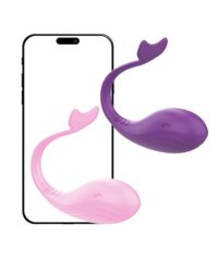 Vibrador Bullet Formato de Baleia - Whale - Controle à Distância via APP