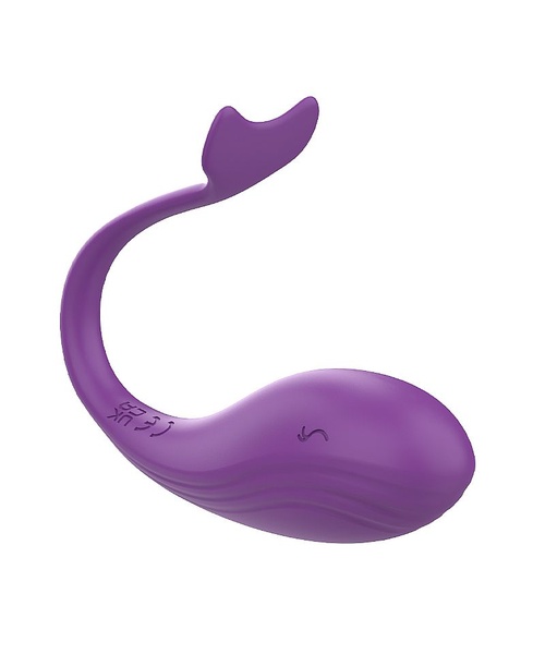 Vibrador Bullet Formato de Baleia - Whale - Controle à Distância via APP - Imagem 2