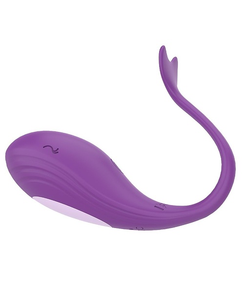 Vibrador Bullet Formato de Baleia - Whale - Controle à Distância via APP - Imagem 4