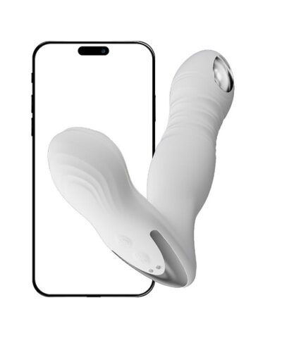 Vibrador de Ponto G e Clitóris com 10 Modos de Vibração, Pulsação e "Choquezinho" Elétrico - Auratouch - Controle via APP