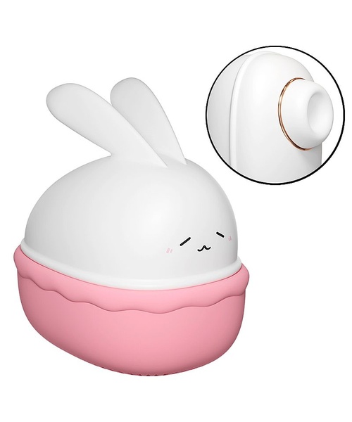 Sugador de Clitóris de Pulsação - Coelho com Case - Bunny Hush - Controle via App - Imagem 2