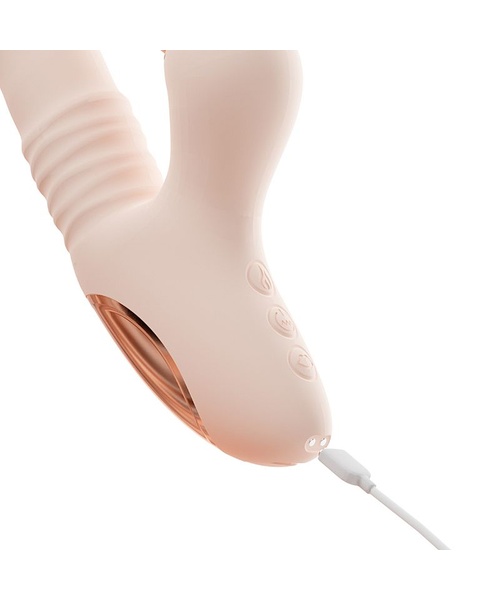 Vibrador de Ponto G e Clitóris com Pulsação, 10 Modos de Vai e Vem com Rotação, Leve Aquecimento - Controle via Aplicativo - Imagem 4