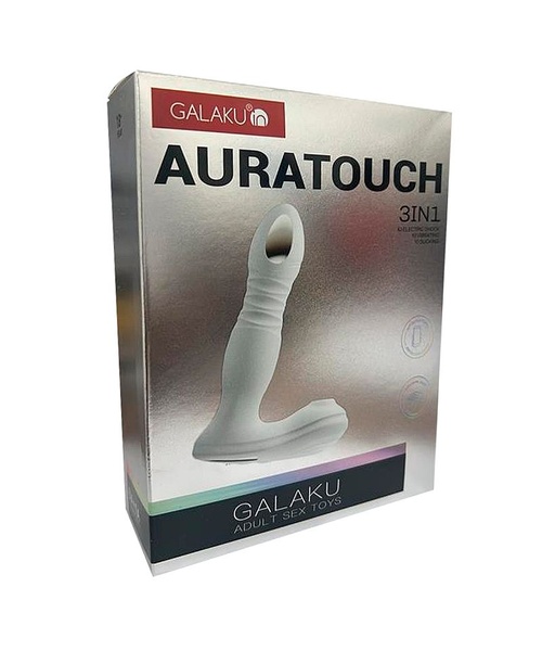 Vibrador de Ponto G e Clitóris com 10 Modos de Vibração, Pulsação e "Choquezinho" Elétrico - Auratouch - Controle via APP - Imagem 7