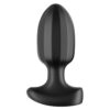 Plug Anal com Vibração de Silicone e Recarregável - 16,5 x 5,2cm