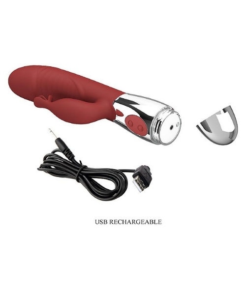 Vibrador de Ponto G e Clitóris com 30 Vibrações - Rasmussen - Pretty Love - Imagem 8