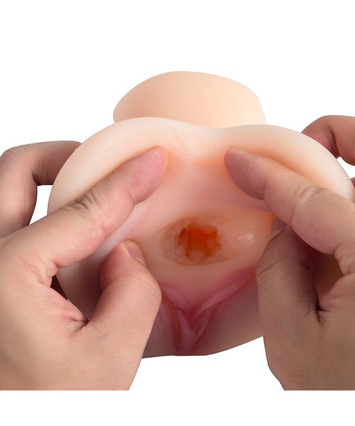 Masturbador Masculino Realístico com Entrada de Vagina em Cyberskin Macio e Flexível - Imagem 4