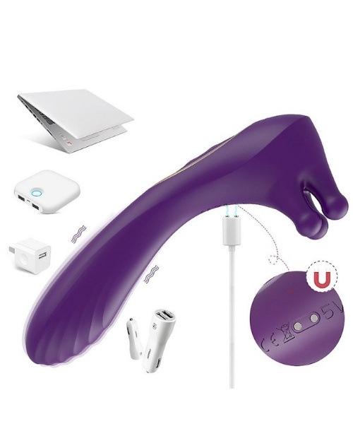 Vibrador de Clitóris com Rotação 360º em Cima e Vibração para o Ponto G na Parte de Baixo - S-Hande - Imagem 3