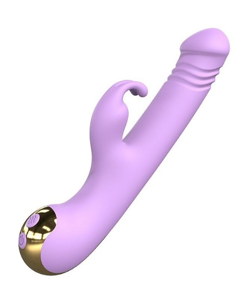 Vibrador de Ponto G e Clitóris com 9 Modos de Vibração e Movimento Vai e Vem - Happy Rabbit - S-Hande - Imagem 3