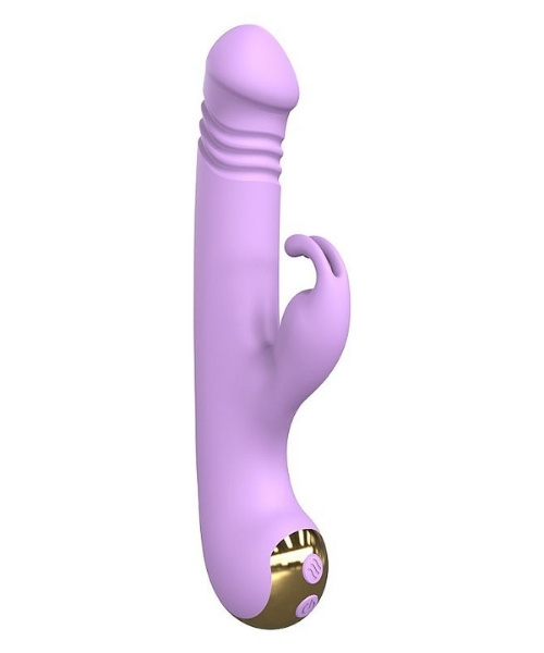 Vibrador de Ponto G e Clitóris com 9 Modos de Vibração e Movimento Vai e Vem - Happy Rabbit - S-Hande - Imagem 2