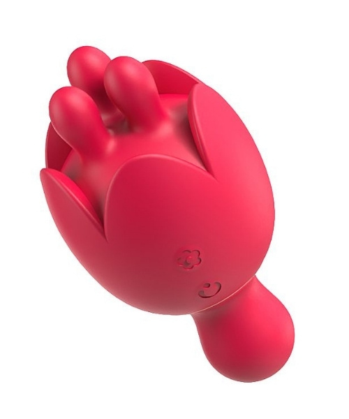 Vibrador Formato de Rosa - Com Rotação de 360º para Estímulo do Clitóris - Vibração na Parte de Cima e Baixo- Lilium 2 - S-Hande - Imagem 5
