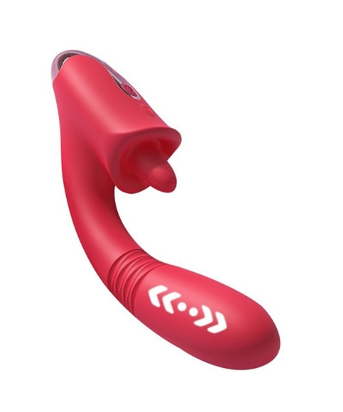 Vibrador de Ponto G e Clitóris com 9 Modos de Língua com Movimentos e Vai e Vem - Condice - S-Hande - Imagem 2
