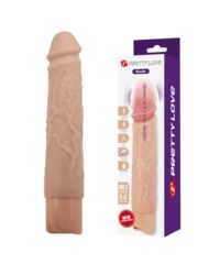 Pênis Realístico Kessler 22,3 cm com 10 Modos de Vibração e 10 Modos de Vai e Vem – Recarregável