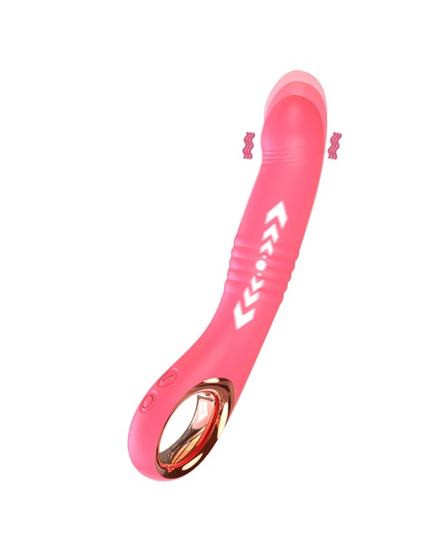 Vibrador Ponto G Vai e Vem Recarregável com 10 Modos de Vibração - Elia - YOUVIBE