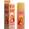 Gel Hot Comestível Saboroso 15ml For Sexy - Sabor Morango com Champanhe Hot