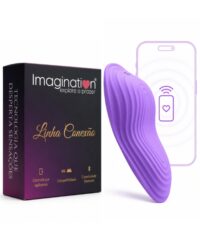 Vibrador de Calcinha Feito de Silicone - Com 10 Vibrações - Controle via App - Linha Conexão - Imagination®