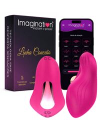 Vibrador de Calcinha com Controle à Distância via Aplicativo Mobile - Linha Conexão - Imagination®