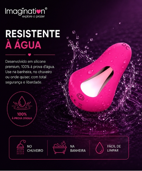 Vibrador de Calcinha com Controle à Distância via Aplicativo Mobile - Linha Conexão - Imagination® - Imagem 6