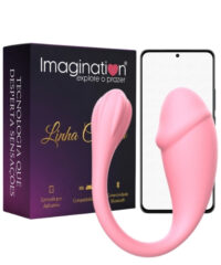 Vibrador de Casal com 12 Modos de Vibração Controle à Distância via APP - Linha Conexão - Imagination®