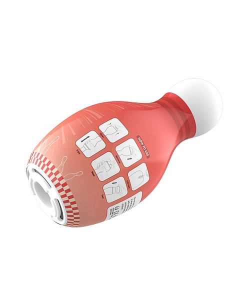 Egg Masturbator em Formato de Boliche, Macio ao Toque Ergonômico - Happy Bowling - S-Hande - Imagem 4