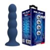 Plug Anal Escalonado de Silicone com Bolas de Aço e Ventosa - 16,5 x 4,1cm - Pretty Love