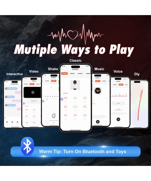 Masturbador Lanterna Recarregável com 9 Modos de Vibração e Língua com 9 Modos de Rotação e Controle Remoto via APP - NV TOYS - Imagem 34