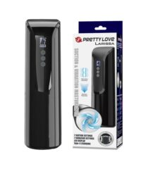 Masturbador Automático com Vibração e Sucção – Tela LED Inteligente - Larissa - PRETTY LOVE