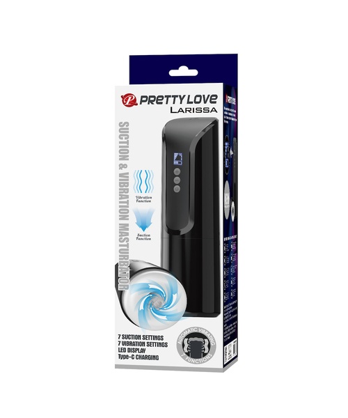 Masturbador Automático com Vibração e Sucção – Tela LED Inteligente - Larissa - PRETTY LOVE - Imagem 12