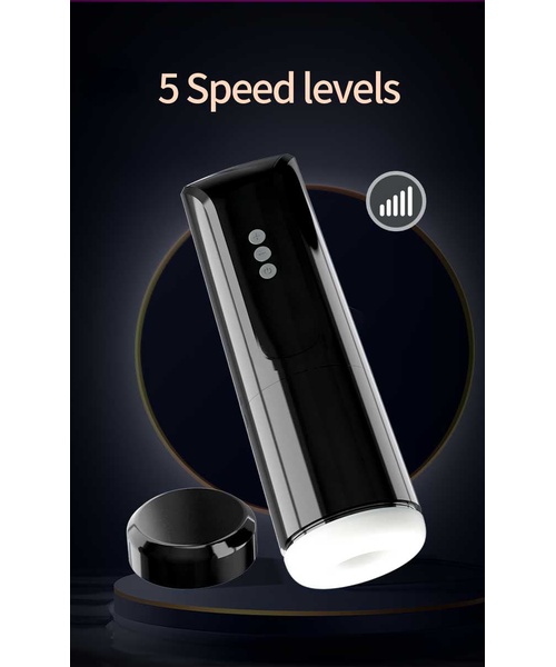 Masturbador Automático com Vibração e Sucção – Tela LED Inteligente - Larissa - PRETTY LOVE - Imagem 19