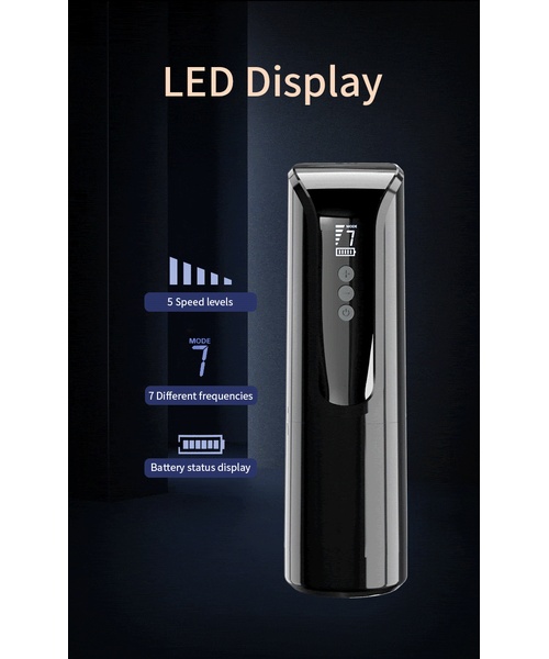 Masturbador Automático com Vibração e Sucção – Tela LED Inteligente - Larissa - PRETTY LOVE - Imagem 17