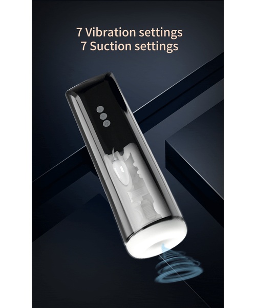 Masturbador Automático com Vibração e Sucção – Tela LED Inteligente - Larissa - PRETTY LOVE - Imagem 21