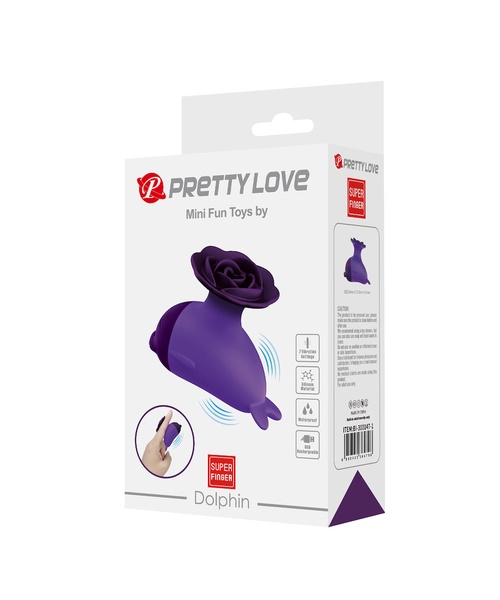 Vibrador Mini Dolphin – Silencioso, Recarregável - Mini Fun Toys - PRETTY LOVE - Imagem 8