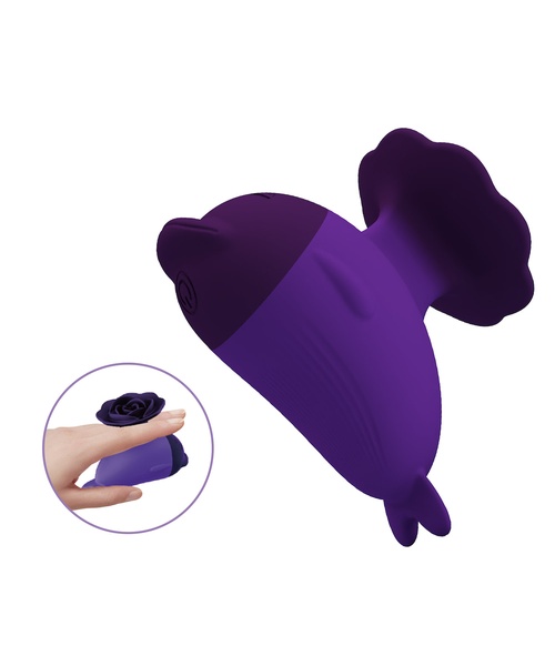 Vibrador Mini Dolphin – Silencioso, Recarregável - Mini Fun Toys - PRETTY LOVE - Imagem 2