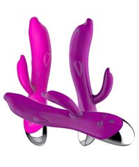 Vibrador De Ponto G em Formato De Golfinho Com 6 Modos De Vibração E Estimulador Clitoriano - XXOO