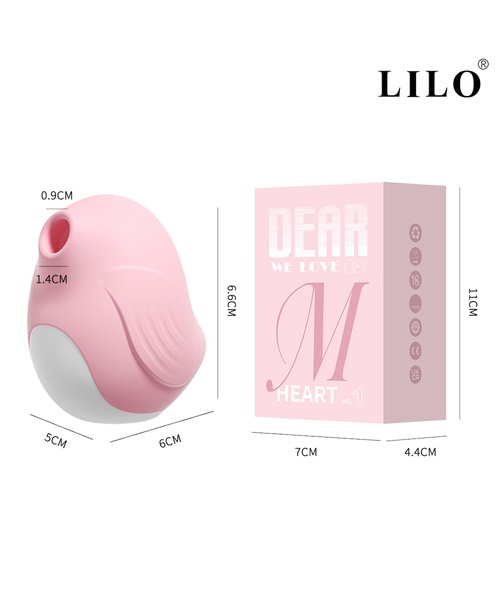 Sugador de Clitóris Recarregável com 10 Modos de Pulsação em formato de Passarinho - LILO - Imagem 9