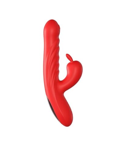 Vibrador de Ponto G e Clitóris - Possui 10 Modos de Vibração e 10 Modos de Sobe e Desce Vai e Vem - Recarregável