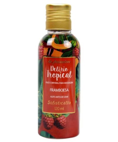 Óleo Corporal Delírio Tropical 120ml Sofisticatto - Framboesa